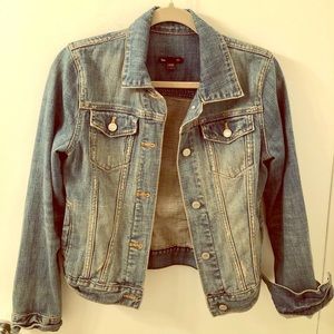 Gap Soft Denim Jean Jacket, Size Small